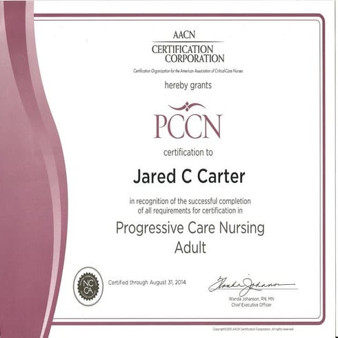 pccn certificate | PDF