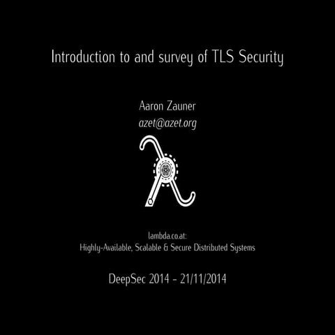 Introduction to and survey of TLS Security