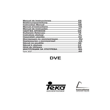 Campana Teka DVE 90 | PDF