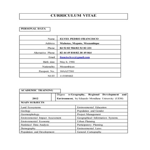 CV-Francisco Eng Version