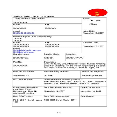 8D Sample -JC 19inch Sidewall Crack