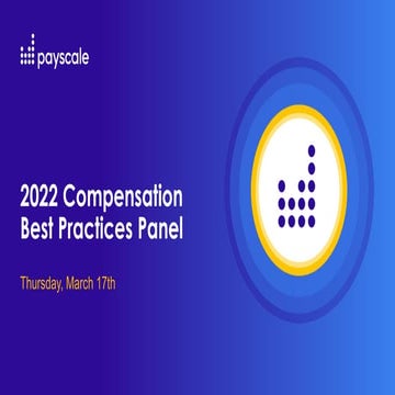 Compensation Best Practices Panel