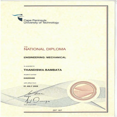 ECSA candidate certificate | PDF