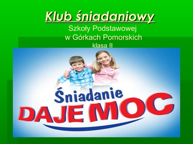 Śniadanie Daje Moc