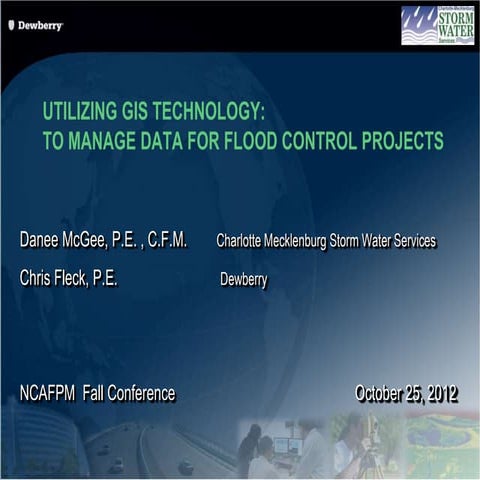 NCAFPM 2012_Using GIS V3CMF