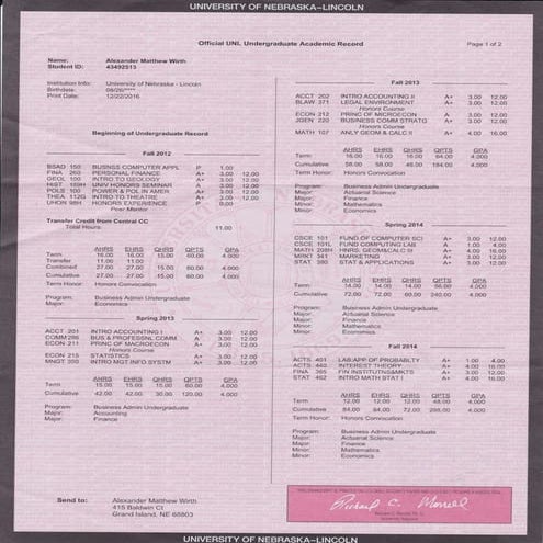 Wirth_Alexander_UpdatedTranscript | PDF