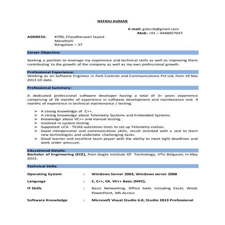 Resume_neeraj
