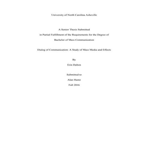 Dialog of Communication