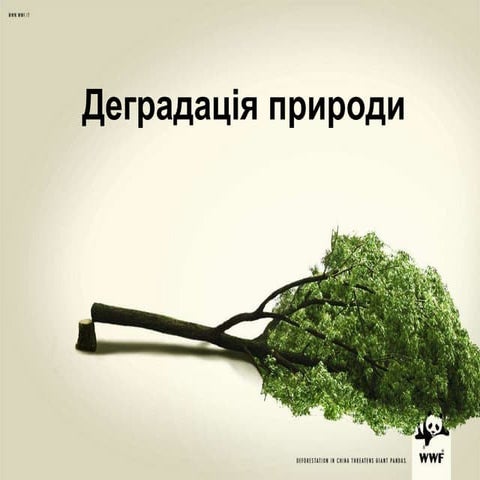 Деградація природи