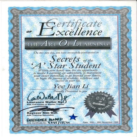 SPM cert | PDF