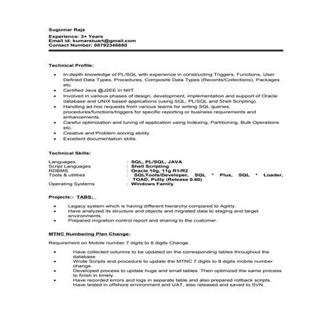 Sugumar_raja_3exp_Plsql_profile