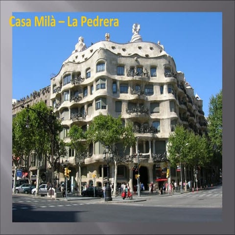 31j  gaudí -la pedrera