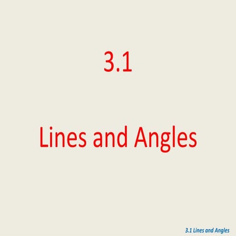 3_1_Lines_and_Angles.ppt