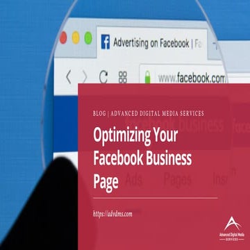 Optimize Your Facebook Business Page | PDF