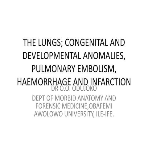 31 Pulmonary embolism and infarction..pptx