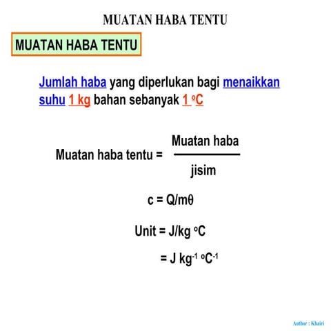 32.muatan haba tentu