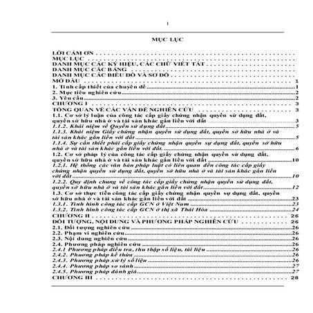 Đề tài: Đánh giá thực trạng cấp giấy chứng nhận quyền sử dụng đất, quyền sở h...