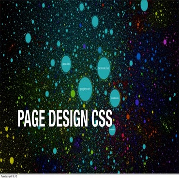 CSS Page Design | PPT