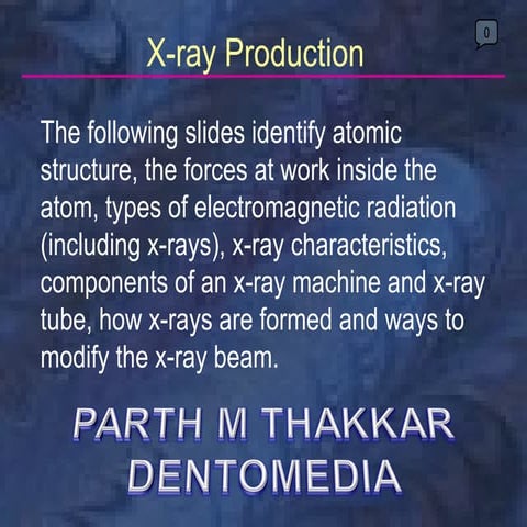  radiology x-ray production 