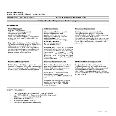 Profile Seema Wadhwa