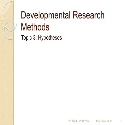 Psyc 321_03 hypotheses