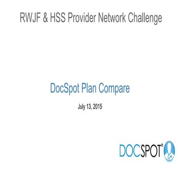 DocSpot Plan Compare | PDF