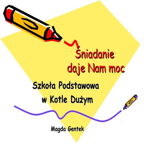 Śniadanie Daje Moc | PPT
