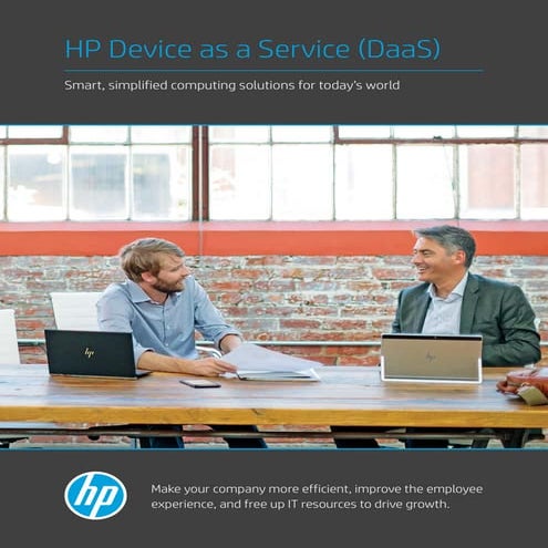 HP - DaaS Service Plans