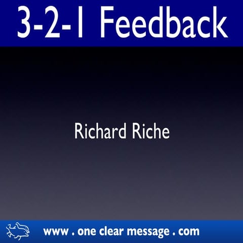 321 feedback