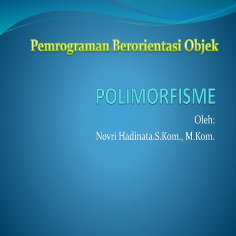 32221 7 polimorfisme