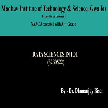 Data Science in IOT which is utilized by .pptx