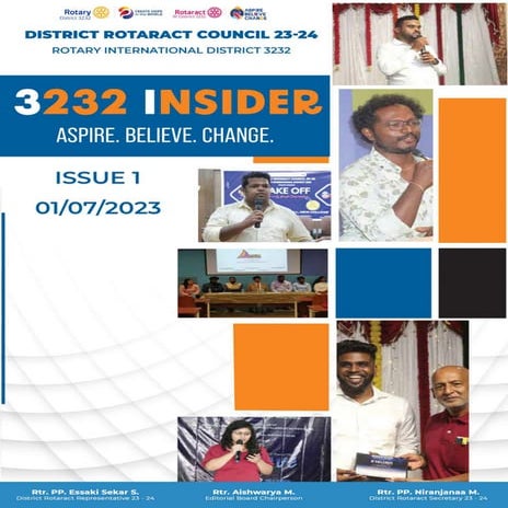 3232 Insider - Edition 1, Rotary Year 23-24
