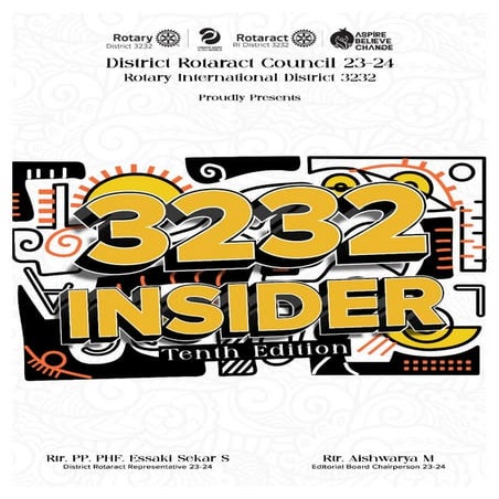 3232 Insider - Edition 10, Rotary Year 23-24