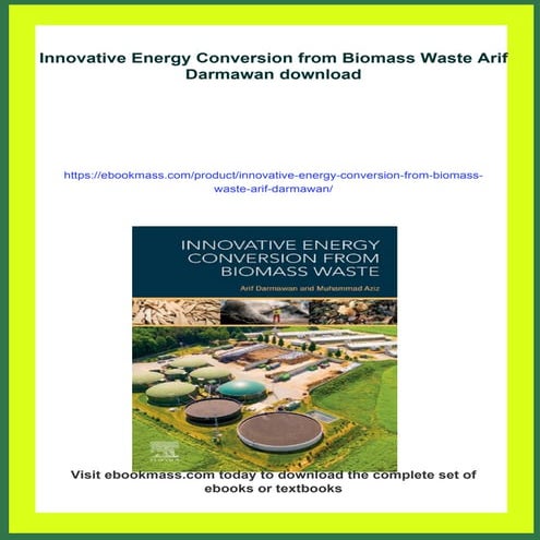 Waste to Energy Conversion | PPTX