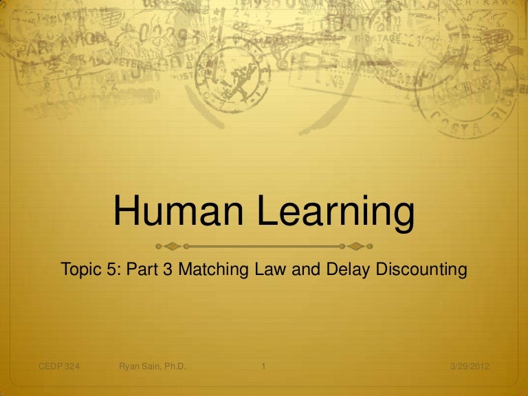 324 05 part 3 matching law