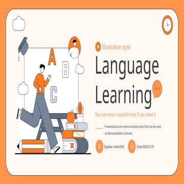 Slide apresentação internacional de negócios