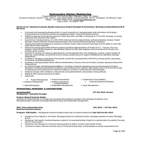 Sujoyendra Mohan Mukherjee-Final-2016-India