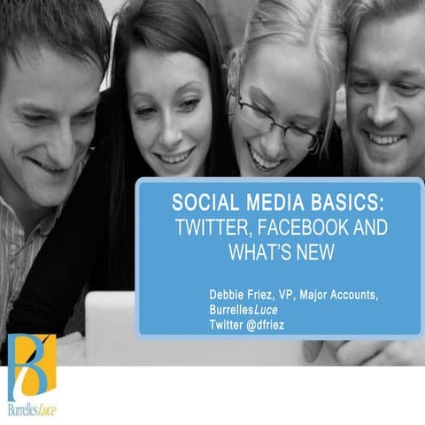 Social Media Basics: Twitter, Facebook and What's New