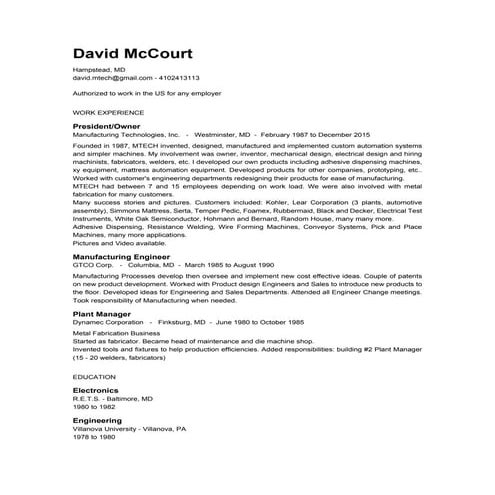 Mark recommendation letter | DOCX