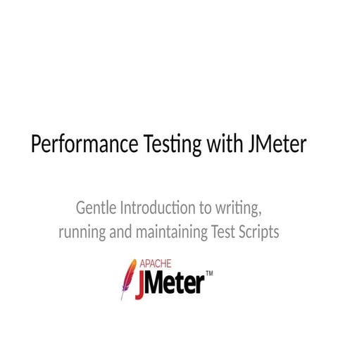 Comprehensive Guide to Performance Testing with JMeter: Writing ...