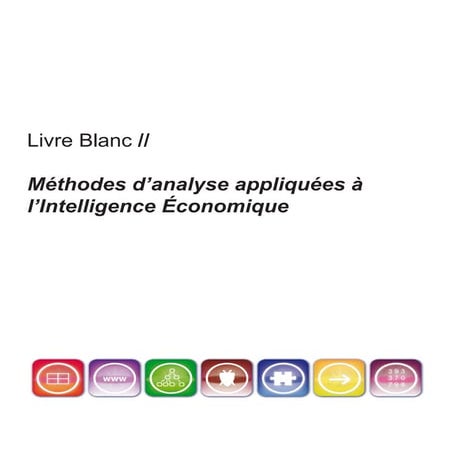 Méthodes d’analyse en intelligence économique