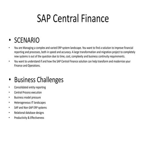 Simple Finance Presentation