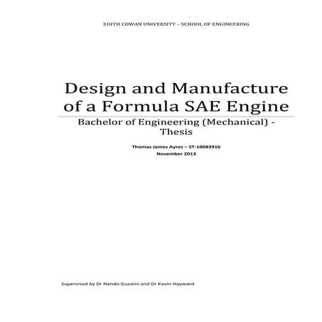 Engine Thesis