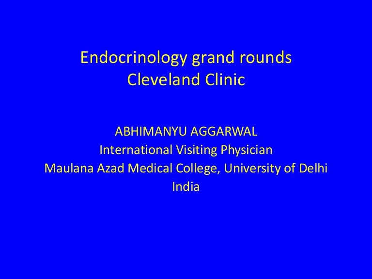 GRAND ROUNDS Case presentation