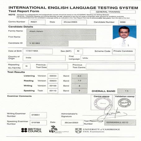 AL-IELTS CERT
