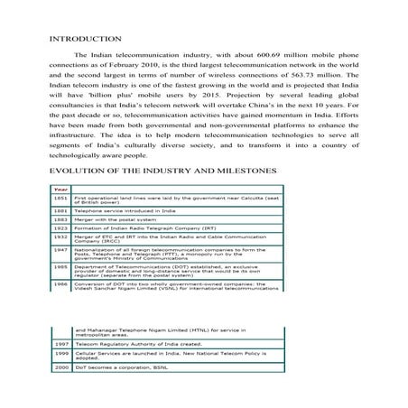 32932654 telecom-industry-profile