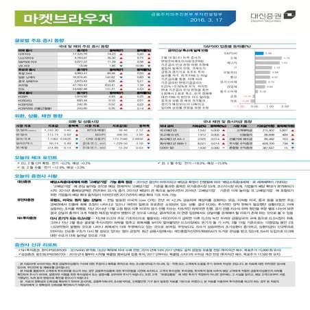 대신리포트 대신 브라우저 160317