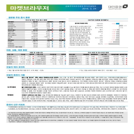 대신리포트 대신 브라우저 160324