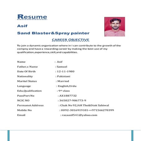 Resume