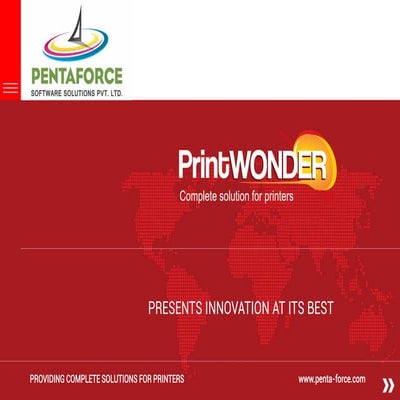 Pentaforce PRINTWONDER ERP